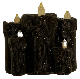 Candle Black And Glow