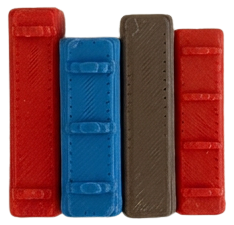 Books Red Blue Brown