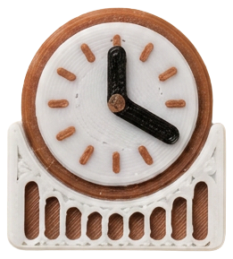 Clock White