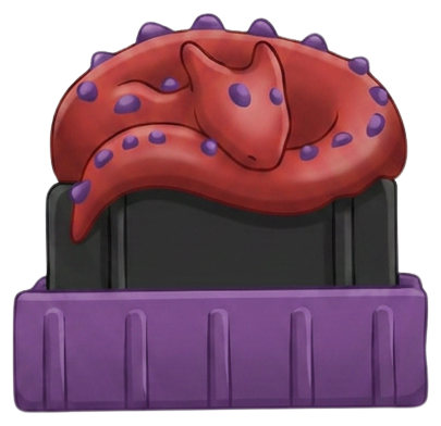 Dragon On Books Red Purple