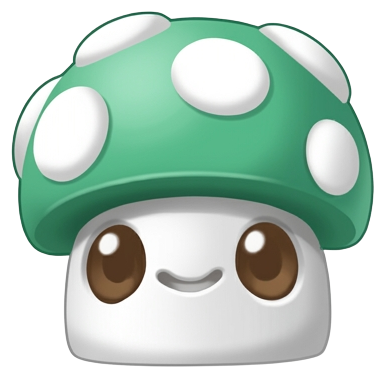 mushroomface teal