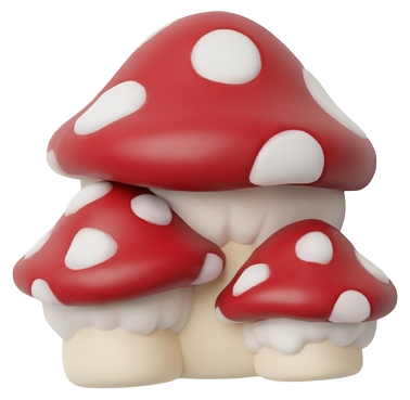 mushrooms plum