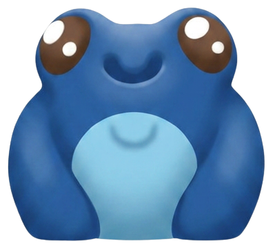 frog blue